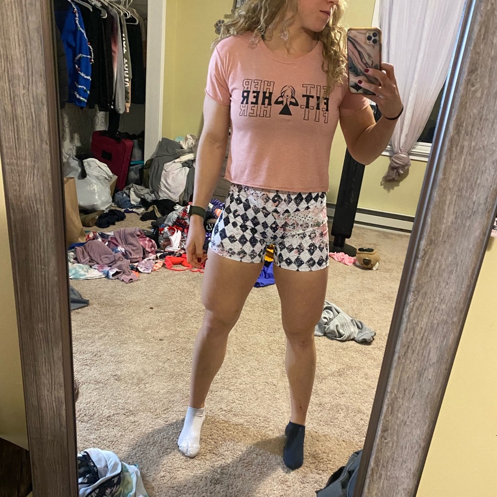 Stylish Black and White Women's Shorts